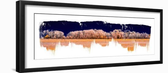 Treeline Panorama-Sisa Jasper-Framed Photographic Print