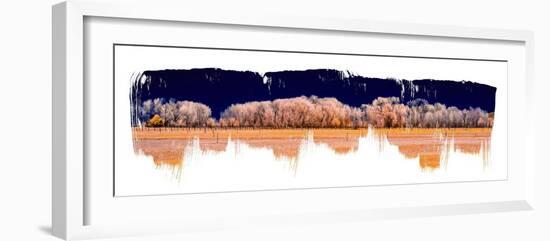 Treeline Panorama-Sisa Jasper-Framed Photographic Print