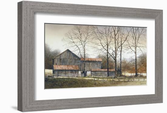 Treeline-Ray Hendershot-Framed Art Print