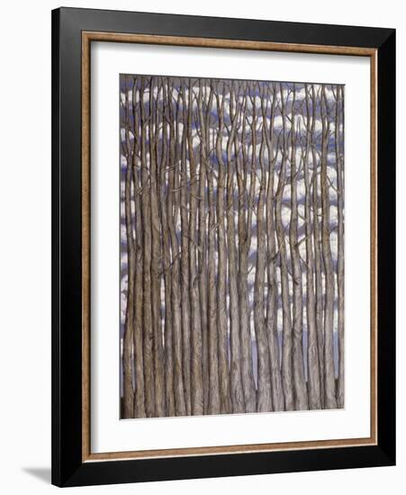 Trees against Clouds, 2009-Evelyn Williams-Framed Giclee Print