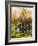 Trees And Bushes On The Bank Of The River-balaikin2009-Framed Art Print