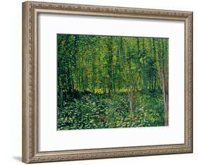 Trees and Undergrowth, c.1887-Vincent van Gogh-Framed Giclee Print