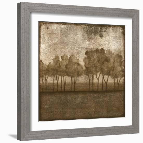 Trees at Dusk I-Nancy Slocum-Framed Art Print