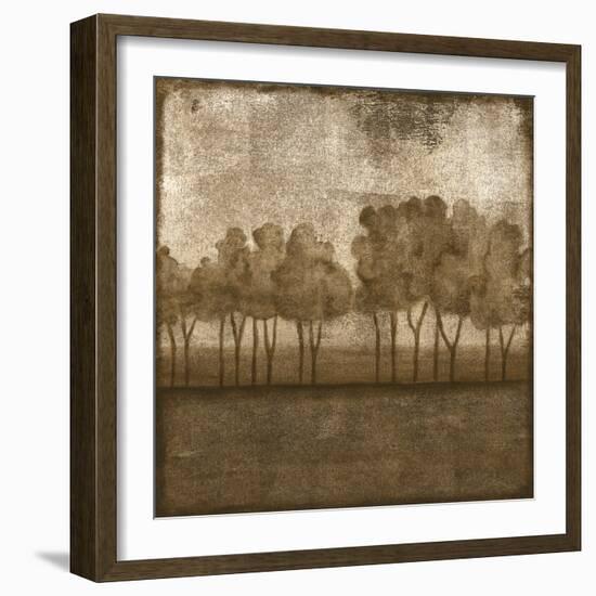 Trees at Dusk I-Nancy Slocum-Framed Art Print