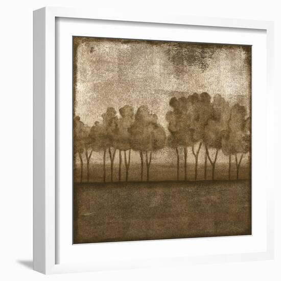 Trees at Dusk I-Nancy Slocum-Framed Art Print