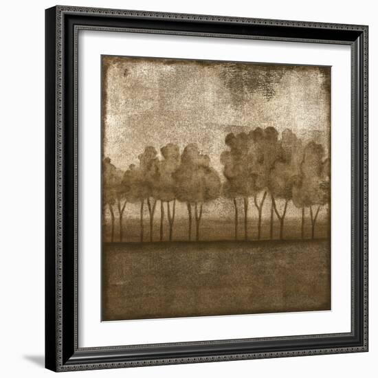 Trees at Dusk I-Nancy Slocum-Framed Art Print