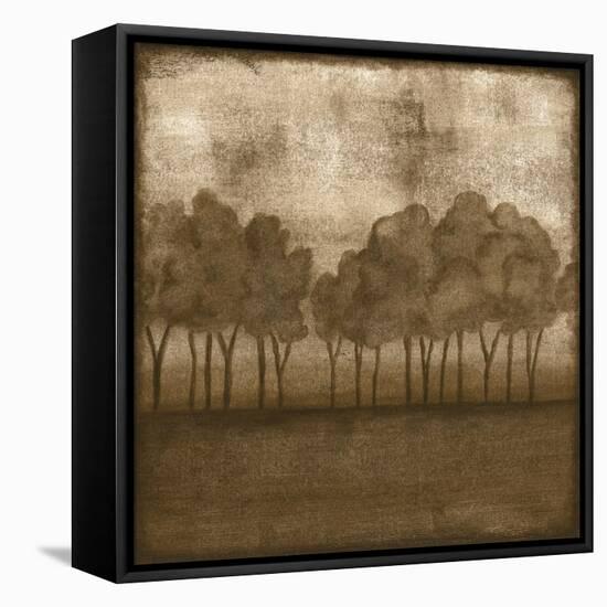 Trees at Dusk II-Nancy Slocum-Framed Stretched Canvas