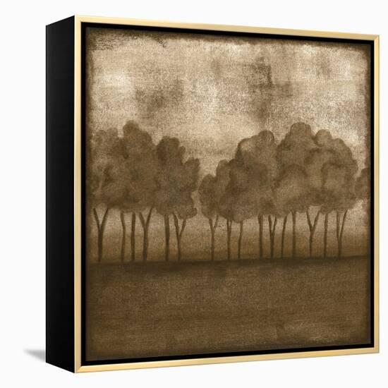 Trees at Dusk II-Nancy Slocum-Framed Stretched Canvas