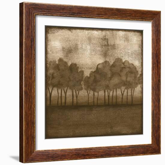 Trees at Dusk II-Nancy Slocum-Framed Art Print