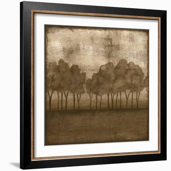 Trees at Dusk II-Nancy Slocum-Framed Art Print