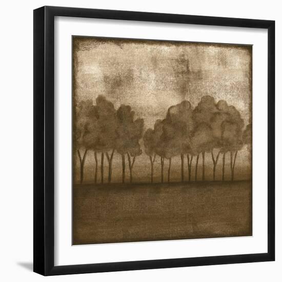 Trees at Dusk II-Nancy Slocum-Framed Art Print