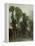 Trees at Hampstead-John Constable-Framed Premier Image Canvas