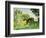 Trees at Jas de Bouffan-Paul Cézanne-Framed Giclee Print