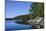 Trees at small lake in Muskoka, Ontario, Canada-null-Mounted Photographic Print