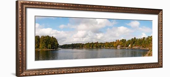 Trees at the Riverside, Moon River, Bala, Muskoka, Ontario, Canada-null-Framed Photographic Print