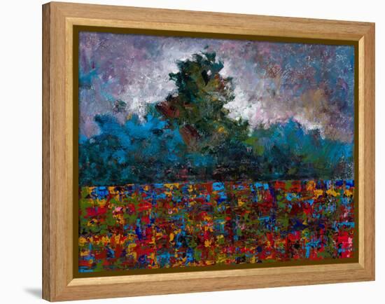 Trees for days-Joseph Marshal Foster-Framed Stretched Canvas