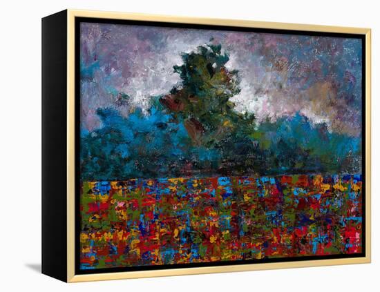 Trees for days-Joseph Marshal Foster-Framed Stretched Canvas