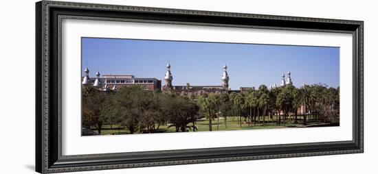 Trees in a Campus, Plant Park, University of Tampa, Tampa, Hillsborough County, Florida, USA-null-Framed Photographic Print