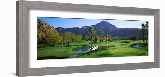 Trees in a Golf Course, El Dorado Country Club, California, USA-null-Framed Photographic Print