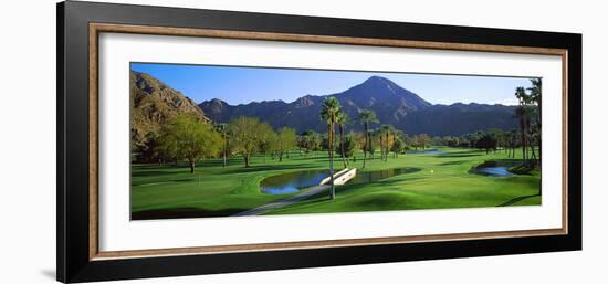 Trees in a Golf Course, El Dorado Country Club, California, USA-null-Framed Photographic Print