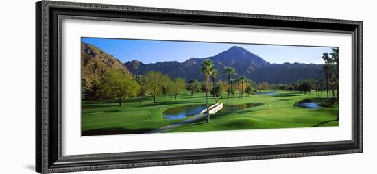 Trees in a Golf Course, El Dorado Country Club, California, USA-null-Framed Photographic Print