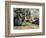 Trees in a Park, Jas de Bouffan, 1885-87-Paul Cézanne-Framed Giclee Print