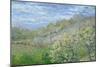 Trees in Blossom-Claude Monet-Mounted Giclee Print