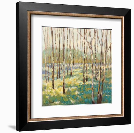 Trees in Blue Green-Libby Smart-Framed Giclee Print