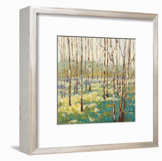 Trees in Blue Green-Libby Smart-Framed Giclee Print