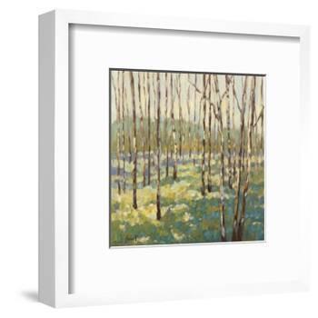 Trees in Blue Green-Libby Smart-Framed Art Print