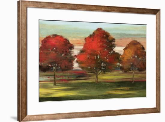 Trees in Motion-Allison Pearce-Framed Art Print