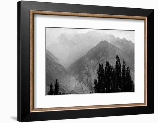 Trees in the Mountains-Imaginative-Framed Photographic Print