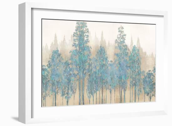 Trees Landscape, 2024-David Moore-Framed Art Print