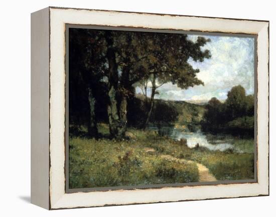 Trees Near a River, 1891-Edward Mitchell Bannister-Framed Premier Image Canvas