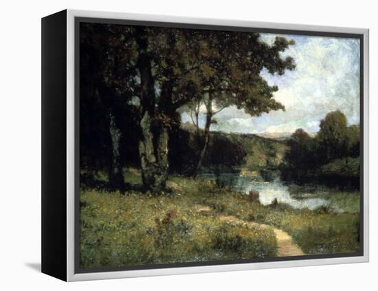 Trees Near a River, 1891-Edward Mitchell Bannister-Framed Premier Image Canvas