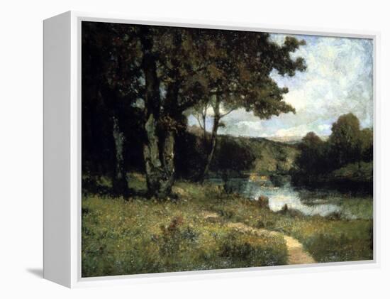 Trees Near a River, 1891-Edward Mitchell Bannister-Framed Premier Image Canvas