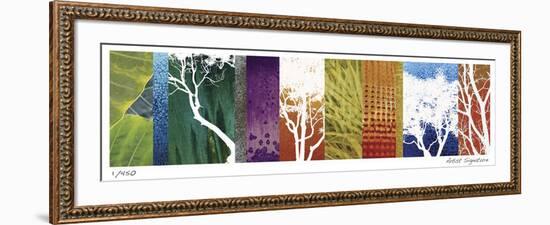 Trees of the Sierra II-Mj Lew-Framed Giclee Print