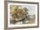 Trees on a Riverbank, Eaton, Norwich, 1847-John Middleton-Framed Giclee Print