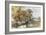 Trees on a Riverbank, Eaton, Norwich, 1847-John Middleton-Framed Giclee Print