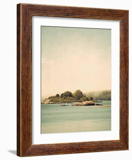 Trees on an Island-Jillian Melnyk-Framed Photographic Print