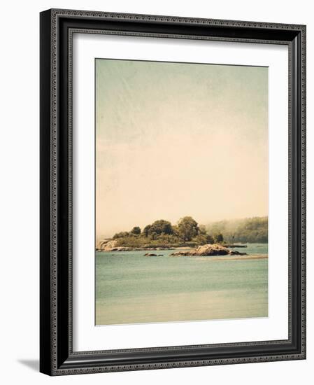 Trees on an Island-Jillian Melnyk-Framed Photographic Print