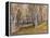 Trees on Box Hill-David Cox-Framed Premier Image Canvas