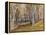 Trees on Box Hill-David Cox-Framed Premier Image Canvas