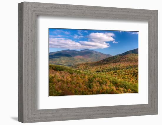 Trees on Giant Mountain From Owls Head, Adirondack Mountains State Park, New York State, USA-null-Framed Photographic Print