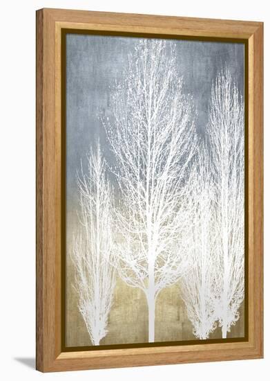 Trees on Gold Panel II-Kate Bennett-Framed Stretched Canvas
