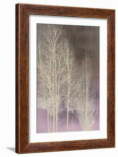 Trees on Pink Panel I-Kate Bennett-Framed Art Print