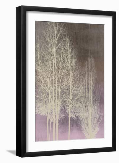 Trees on Pink Panel I-Kate Bennett-Framed Art Print