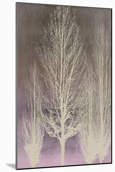 Trees on Pink Panel II-Kate Bennett-Mounted Art Print