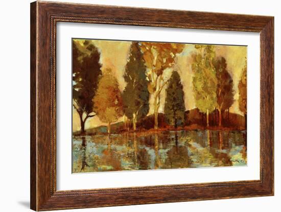 Trees on the Lake-Marietta Cohen-Framed Giclee Print