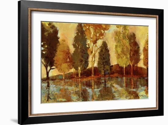 Trees on the Lake-Marietta Cohen-Framed Giclee Print